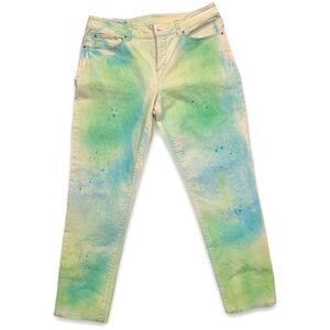 ANN TAYLOR TYE DYE JEANS